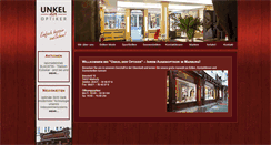 Desktop Screenshot of optiker-unkel.de