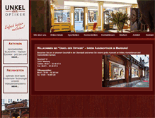 Tablet Screenshot of optiker-unkel.de